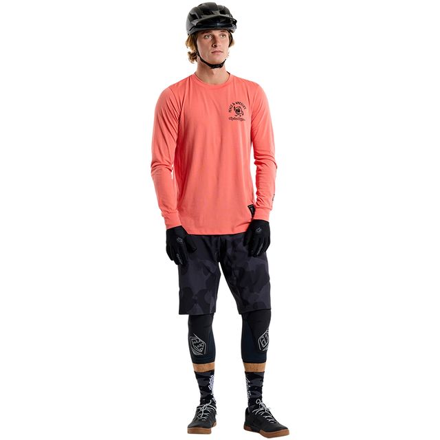 Troy Lee Designs Ride Tee Pitkähihainen Pyöräilypaita